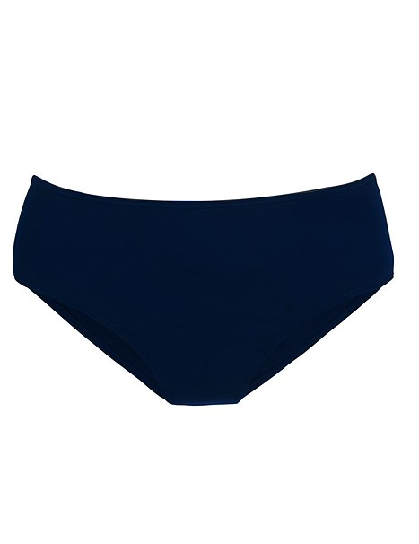 Basic Pure Color Tankini Set Navy